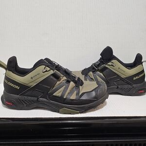 Salomon Men's X Ultra 4 Goretex Slate Green Black Hiking Sneakers Sz 10.5 Sports